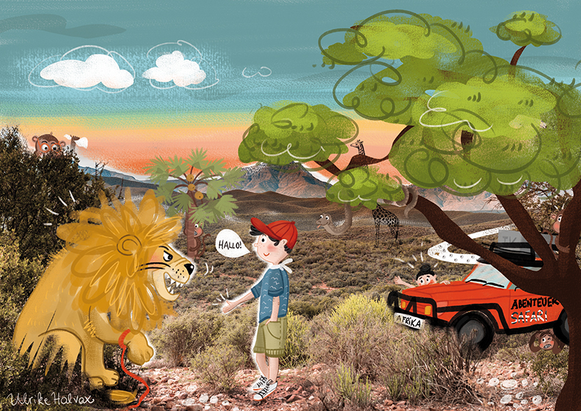 Safariillustration_ulrikehalvax_spieleillustration