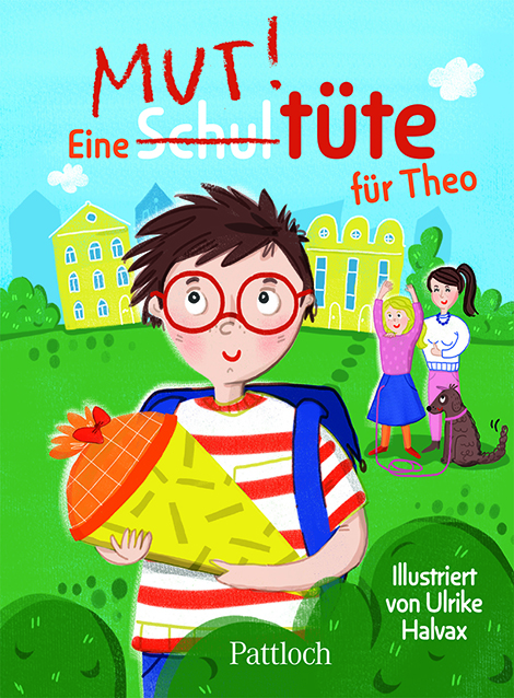 Kinderbuchillustrationen für den Schulanfang